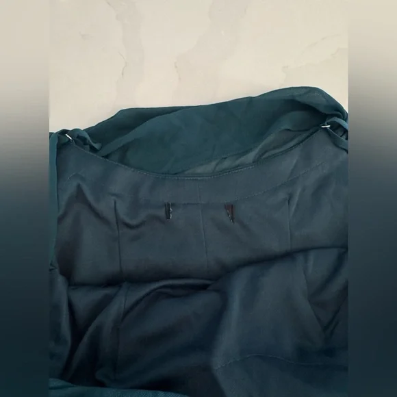 NWOT | Lulus | Captivated Emerald Green Cowl Neck Maxi Dress | Sz S - Picture 9 of 12